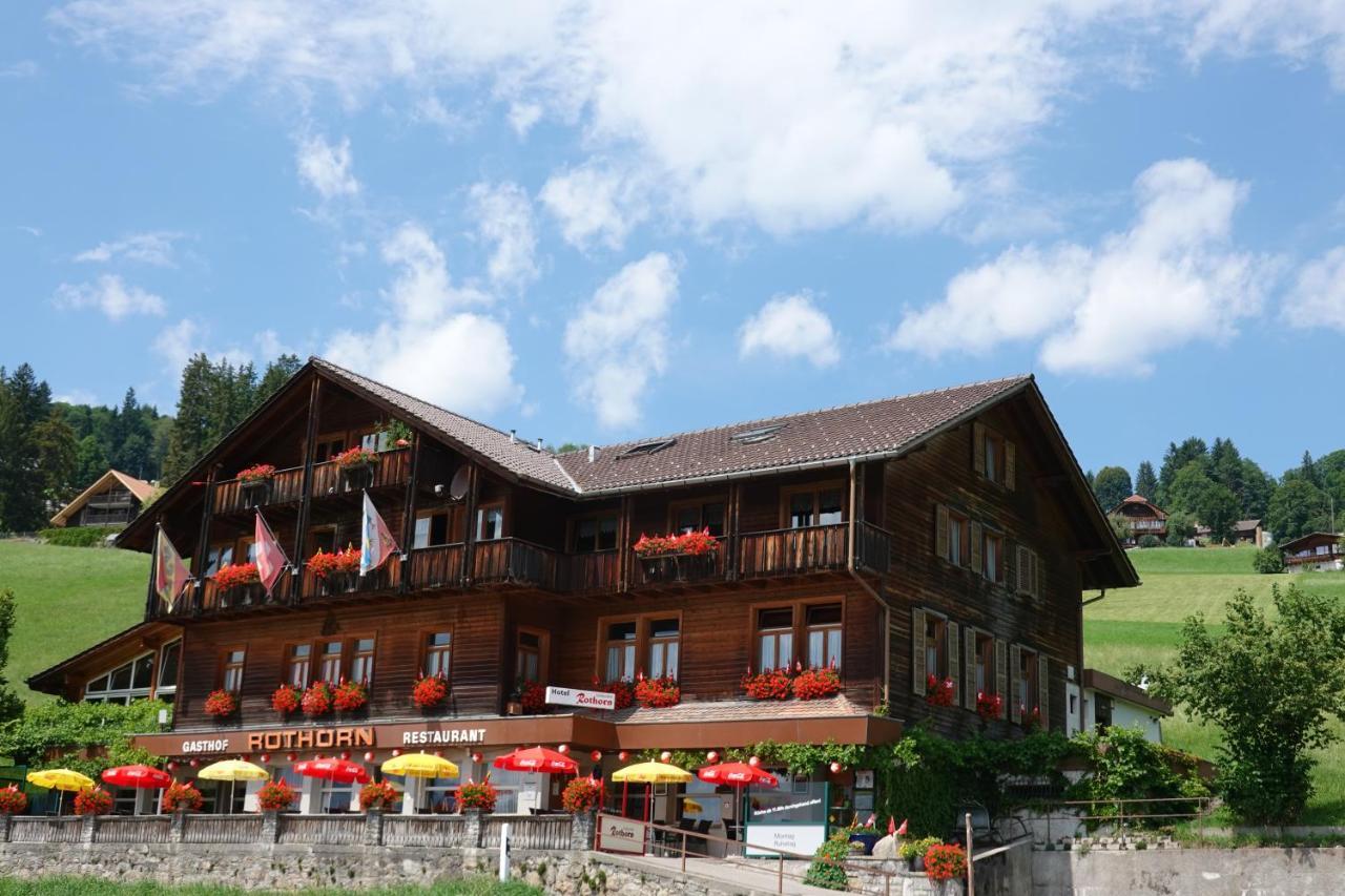 Hotel Rothorn Vintage-Style Sigriswil Exterior photo