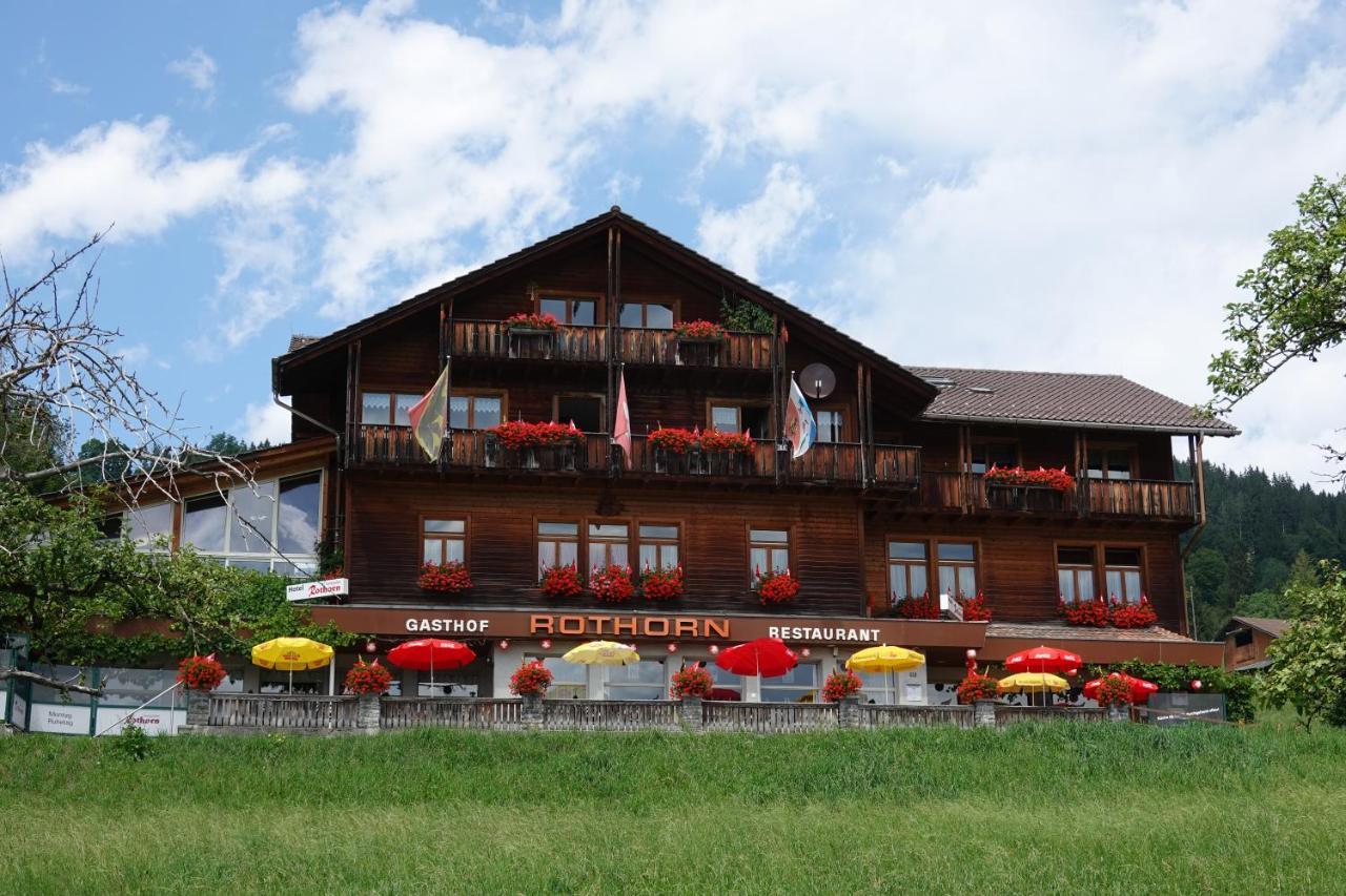 Hotel Rothorn Vintage-Style Sigriswil Exterior photo